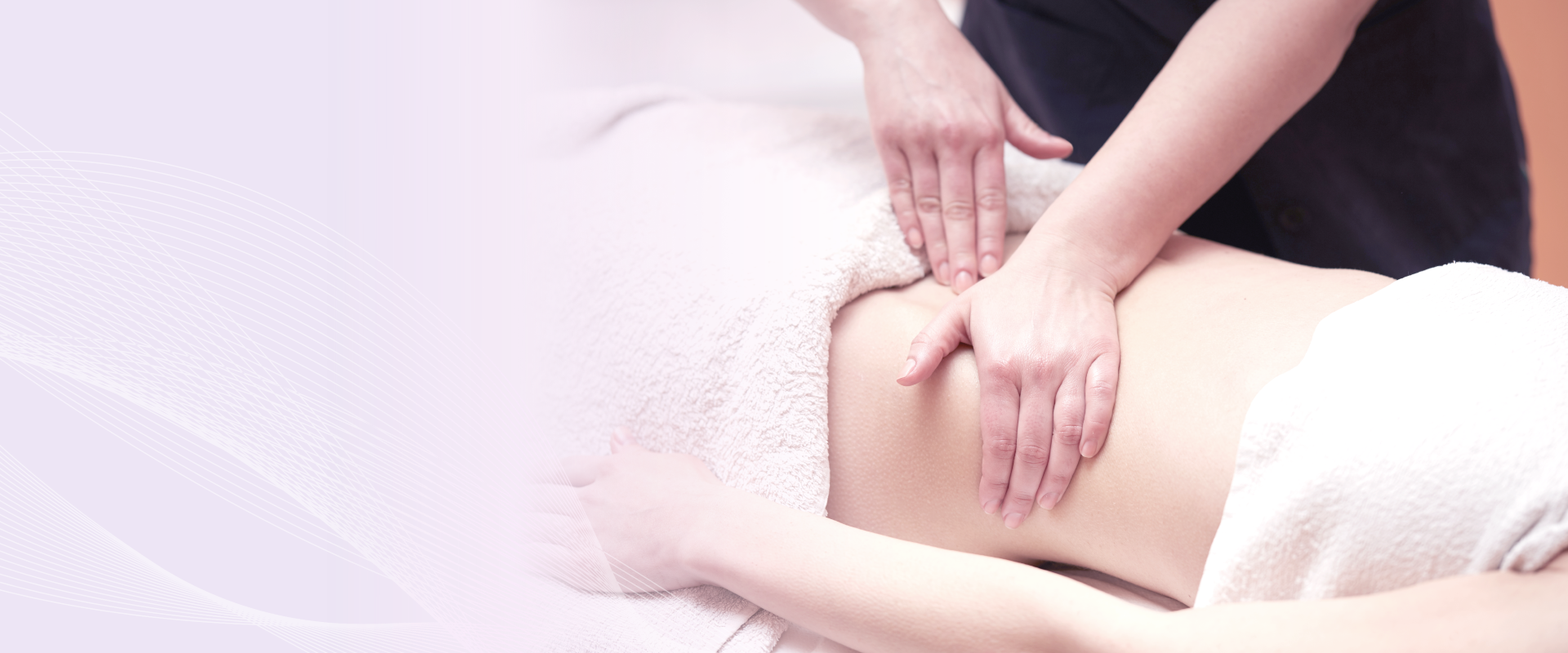 腸もみセラピスト施術イメージ